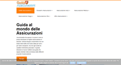 Desktop Screenshot of guida-assicurazioni.com