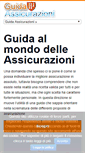 Mobile Screenshot of guida-assicurazioni.com